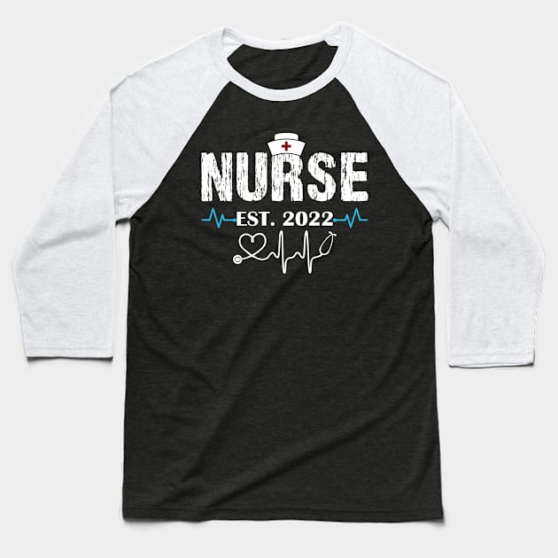 nursing student graduation, Nurse est 2022 nurse graduation Baseball T-Shirt by loveshop